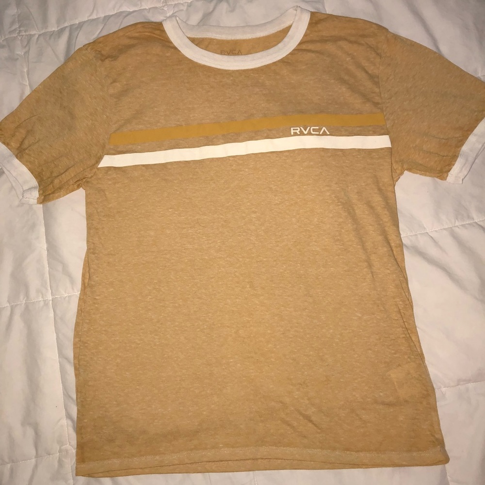 Yellow RVCA tee